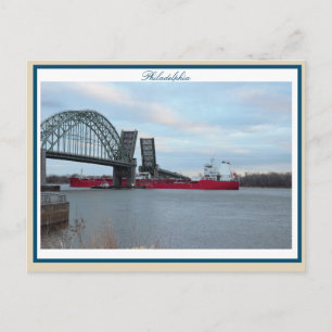Philadelphia Tacony-Palmyra Bridge Opening Briefkaart