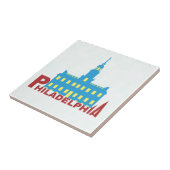 Philadelphia Tegeltje (Zijkant)