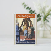 Philadelphia Travel Briefkaart (Staand voorkant)