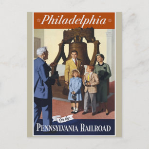Philadelphia Travel Briefkaart