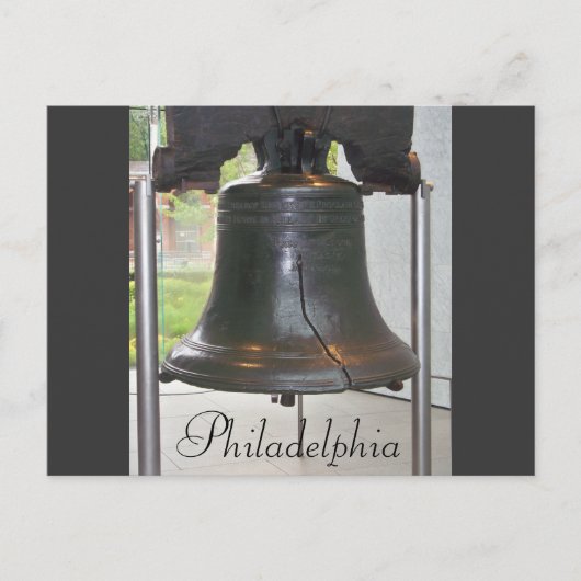 Philadelphia's Great Bell Briefkaart (Voorkant)