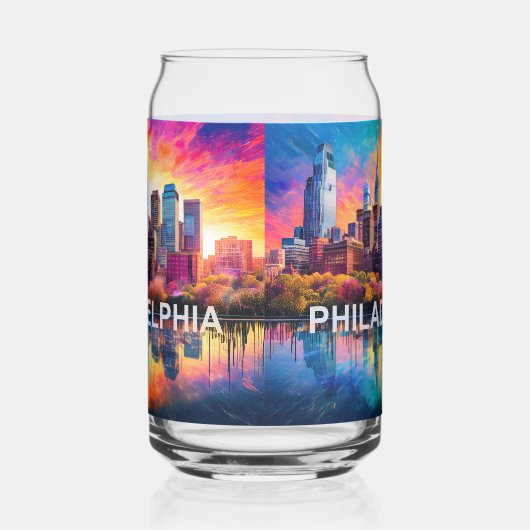 Philadelphie colorée Skyline (Droite)