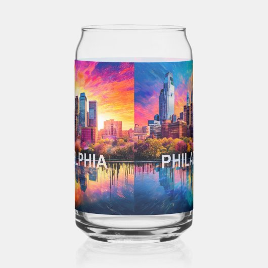 Philadelphie colorée Skyline (Gauche)