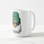 Philadelphie Cool Beanie Lunettes de soleil Mug (Devant droit)