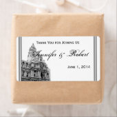 Philadelphie Destination Étiquette de bouteille d' (En situation)