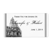 Philadelphie Destination Étiquette de bouteille d' (Devant)