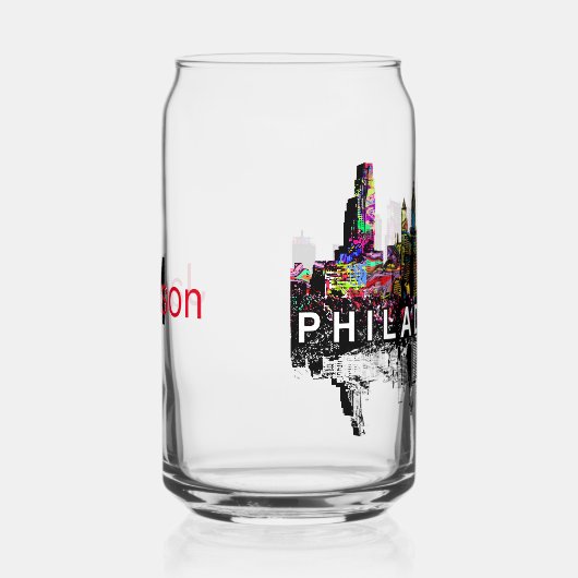 Philadelphie en graffiti avec monogramme (Droite)
