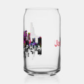 Philadelphie en graffiti avec monogramme (Gauche)