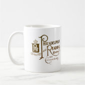 Philadelphie & Lecture Vintage Railway Mug (Gauche)