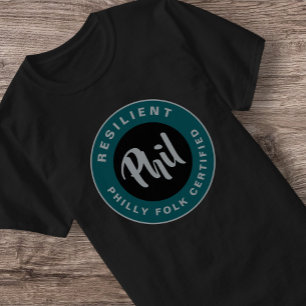 Philadelphie Midnight Green Philly Love T-Shirt
