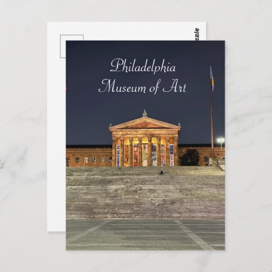 Philadelphie Musée d'Art Carte postale (Devant / Derrière)