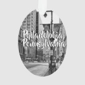 Philadelphie, Pennsylvanie Keepsaké souvenir (dos)