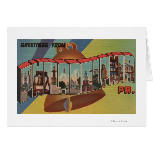 Philadelphie, Pennsylvanie (Liberty Bell) (Devant horizontal)