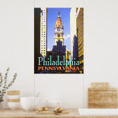 Philadelphie Pennsylvanie - Poster d'art (Cuisine)