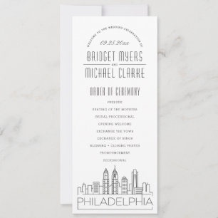 Philadelphie   Programme Moderne de Mariage Déco