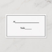 Philadelphie Skyline Etch BW Red Escort Cartes (Dos)