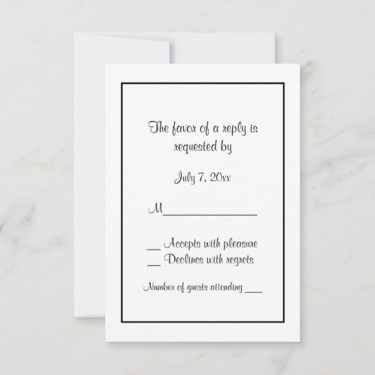 Philadelphie Skyline Etch BW Red RSVP #2 (Dos)