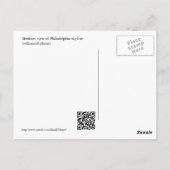 Philadelphie Skyline, Medium View II carte postale (Dos)