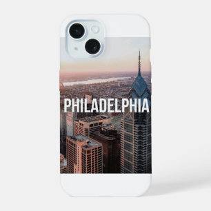 Philadelphie Skyline Vue aérienne Typographie Urba
