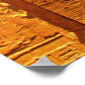 Philae "Deuren" (4) Poster (Hoek)