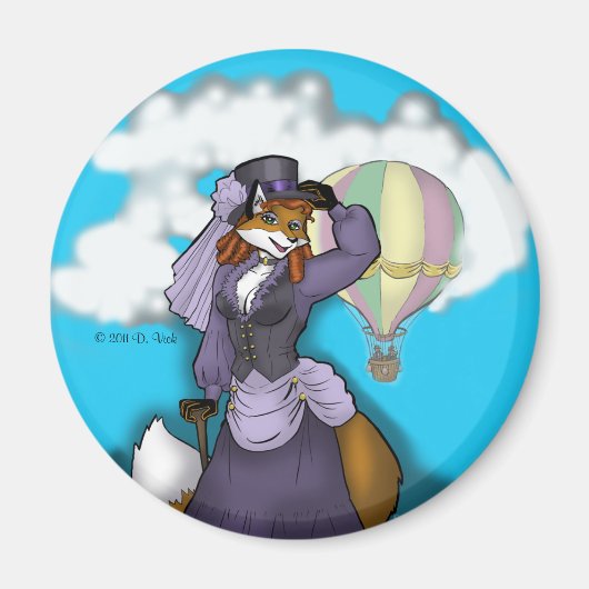 Philea Fogg Magnet Magneet (Voorkant)