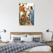philip en het man in een wagen verpakt canvas (Insitu (Slaapkamer))