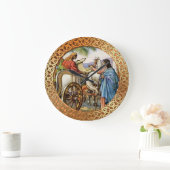 philip en man in een klokhuis grote klok (Huis)