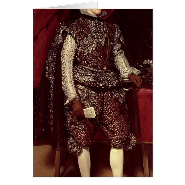 Philip IV van Spanje in Brown en Silver (Voorkant)