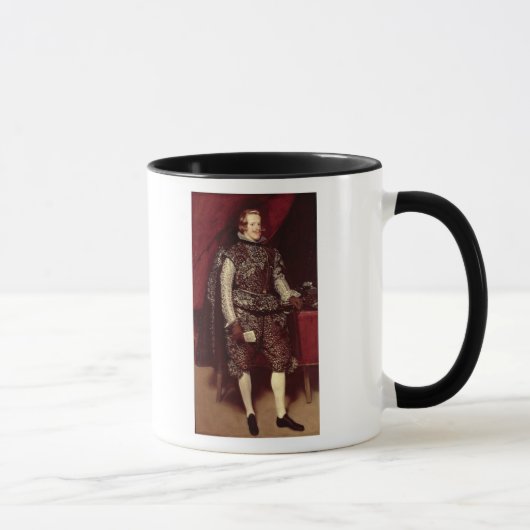 Philip IV van Spanje in Brown en Silver Mok (Rechts)