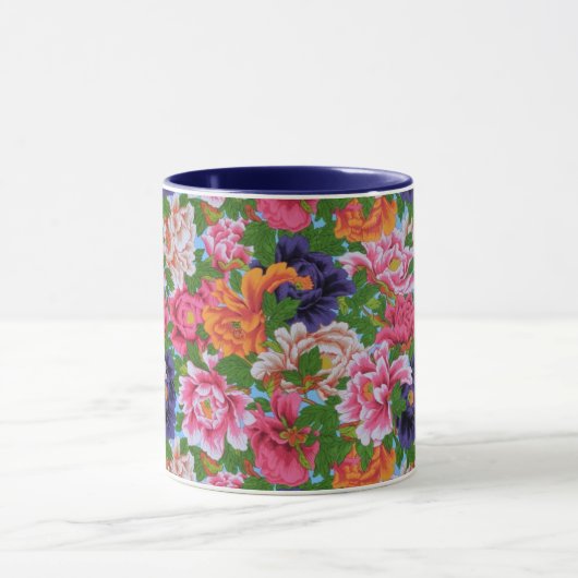Philip Jacobs Fabric Peony Mug (Centre)