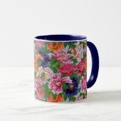 Philip Jacobs Fabric Peony Mug (Devant droit)