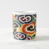 Philip Jacobs Fabric, Tibetan Cloud Scroll Mok. Grote Koffiekop (Voorkant)