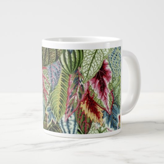 Philip Jacobs Fabric Variegated Leaves Mok (Voorkant rechts)