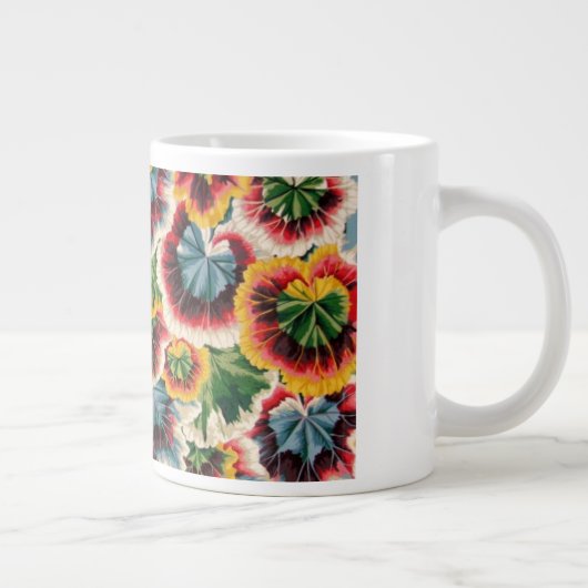 Philip Jacobs Geranium Leaf design Jumbo Mok (Rechts)