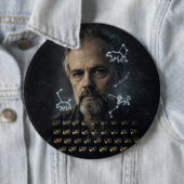 Philip K. Dick Ronde Button 6,0 Cm (In situ)