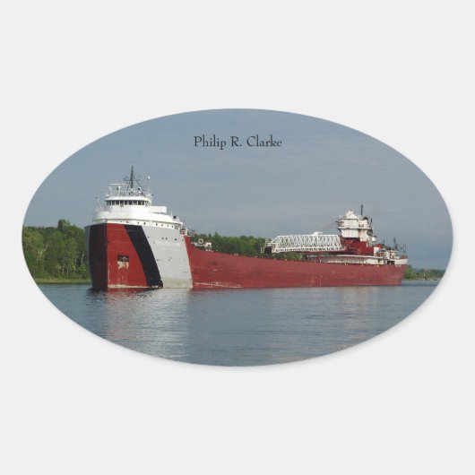 Philip R. Clarke sticker (Voorkant)