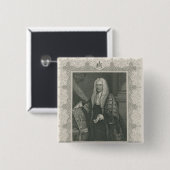 Philip Yorke Vierkante Button 5,1 Cm (Voorkant /achterkant)