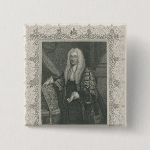 Philip Yorke Vierkante Button 5,1 Cm