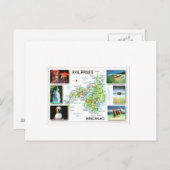 PHILIPINES CARTE MINDANAO (Devant / Derrière)