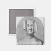Philippa of Hainault Magneet (Voorkant / Achterkant)