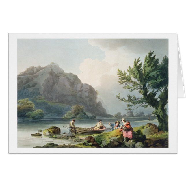 Philippe de Loutherbourg | Lac de Wyndermere, pour (Devant horizontal)