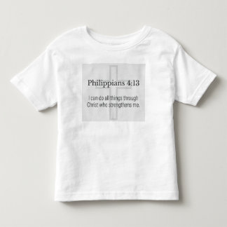Philippenzen 4:13 Christelijk Peuter T-shirt