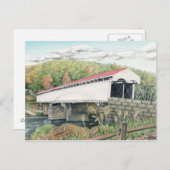 Philippi Covered Bridge Briefkaart (Voorkant / Achterkant)
