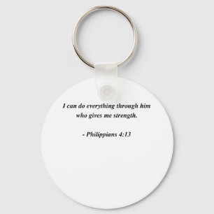 PHILIPPIAN 4:13 SLEUTELHANGER
