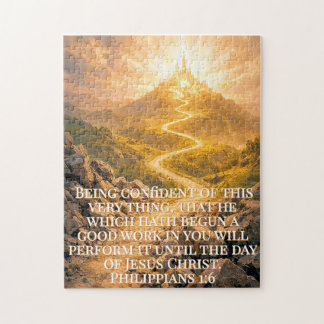 Philippians 1:6 Jigsaw Puzzle Legpuzzel