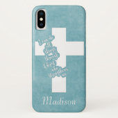 Philippians 413 Ik kan alles doen met Christus Case-Mate iPhone Case (Achterkant)