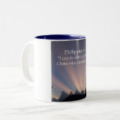 Philippians 4:13 Christian Coffee Mug (Devant gauche)