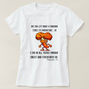 Philippians 4:13 - Ik kan alles doen via JC T-shirt