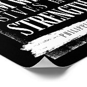 Philippians 4:13 Kunst van de Schrift Poster (Hoek)