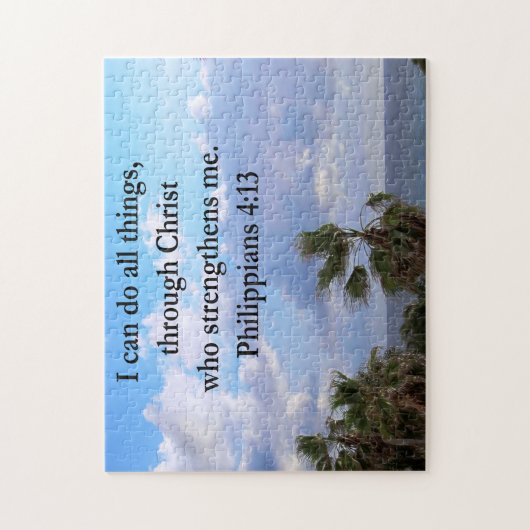 PHILIPPIANS 4:13 PRAYER LEGPUZZEL (Verticaal)